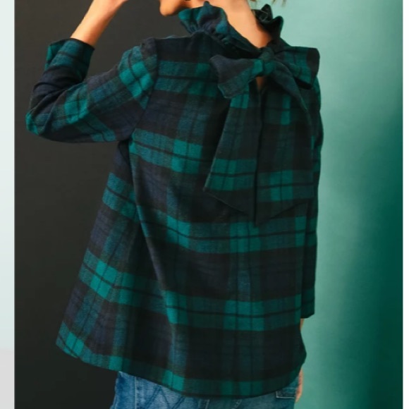 Blackwatch Plaid Faye Blouse
TUCKERNUCK
Worn one EUC - Picture 3 of 11